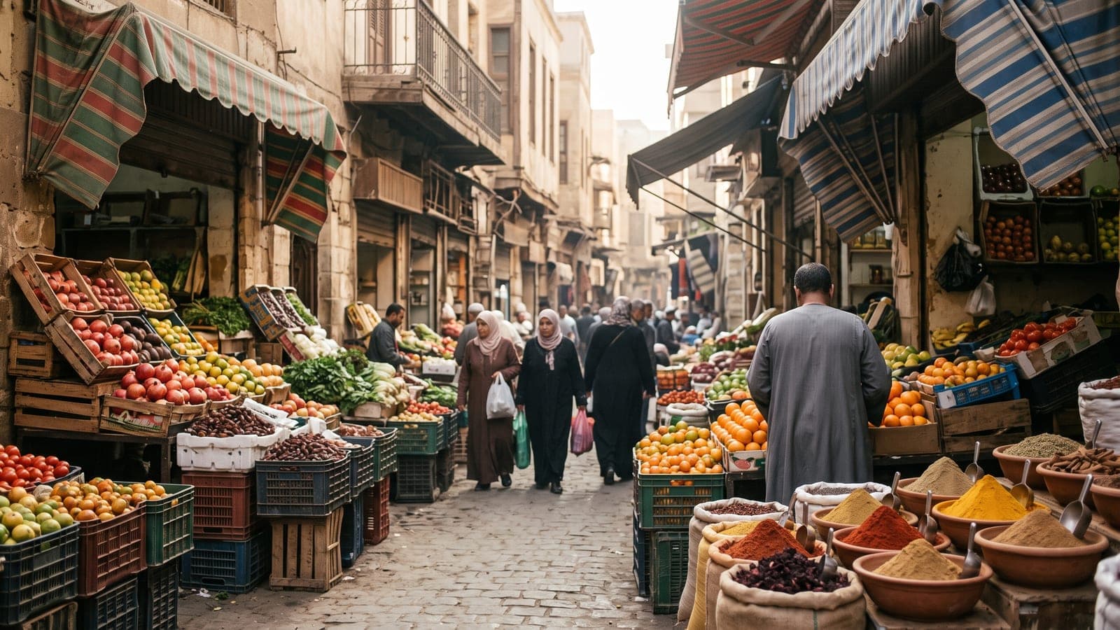 Carnet de voyage, billets et petites coupures préparés pour un séjour en Égypte